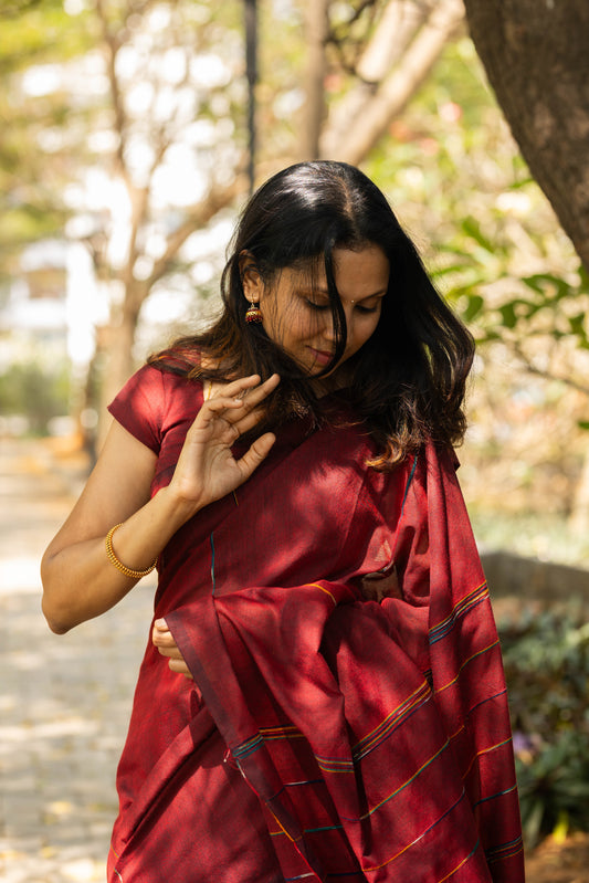 SAANVI - Maroon